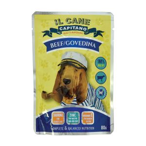 Il Cane Capitano za pse govedina kesica 80g