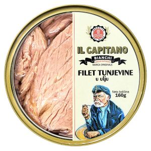 Il Capitano fileti tunjevine u ulju 160g TL